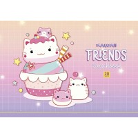 Альбом для малювання PB-GB-020-8513-1 склейка 20 акрушів