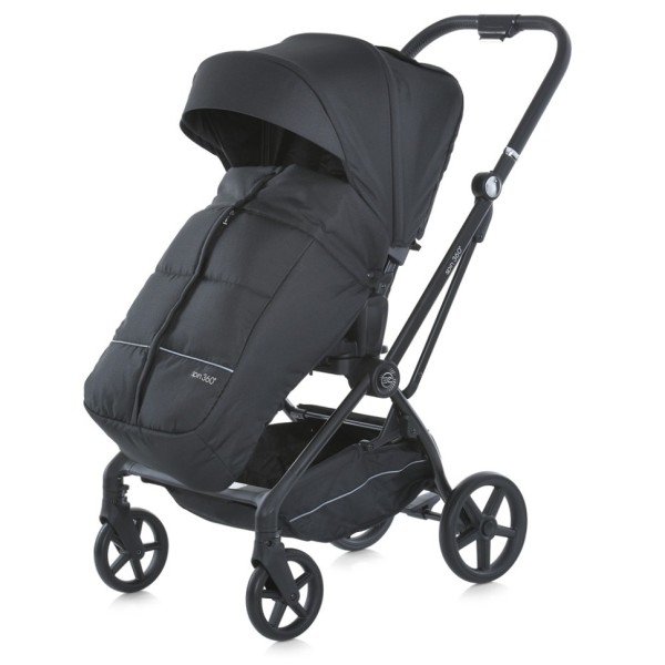 Коляска детская прогулочная SPIN 360 ME 1138 Black