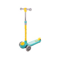 Детский самокат Bambi SC21011 колеса PU со светом Зеленый