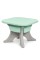 Детский столик с двумя стульями NEW TABLE-5 бежево-мятный