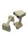 Паралетси, упори для віджимання дерев'яні Wood Gym Push Up NE-WD-20 з бука 20 см 2 шт