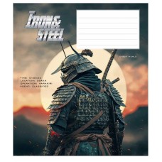 Тетрадь ученическая "Iron&Steel" 012-3284K-5 в клетку, 12 листов