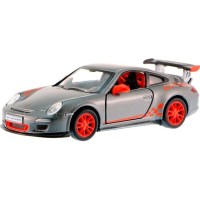 Коллекционная игрушечная машинка PORSCHE 911 GTS RS KT5352W инерционная Серый