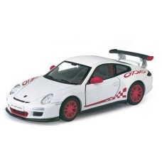 Колекційна іграшкова машинка PORSCHE 911 GTS RS KT5352W інерційна  Білий