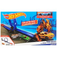 Игровой набор Автотрек "Crazy racing 360" MS35(Blue) 1 машинка в комплекте