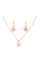 Біжутерія дитяча 2 в 1 Stars Fashion T24608 сережки + підвіска