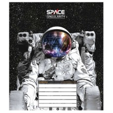 Тетрадь ученическая "Space singularity" 024-3384K-1 в клетку, 24 листов