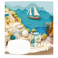 Тетрадь ученическая «Paper craft» 012-3354K-4 в клеточку, 12 листов