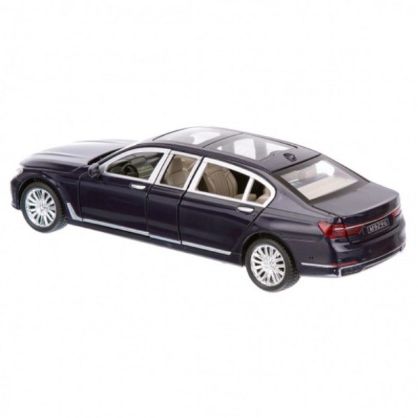 Автомодель автомобиля BMW 760 7695(Black) свет, звук, открываются двери