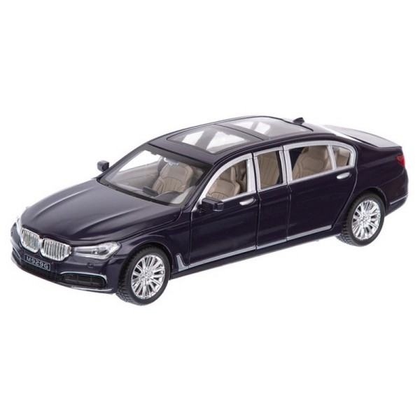 Автомодель автомобиля BMW 760 7695(Black) свет, звук, открываются двери