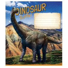 Тетрадь ученическая "Jurassic world" 018-3310K-2 в клетку, 18 листов