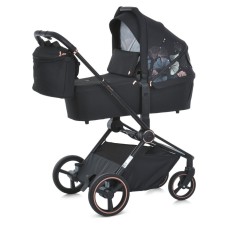 Коляска детская универсальная 2 в 1 PERSONA ME 1091-B Black Art