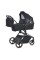 Коляска детская универсальная 2 в 1 PERSONA ME 1091-B Black Art
