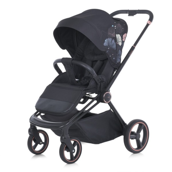 Коляска детская универсальная 2 в 1 PERSONA ME 1091-B Black Art