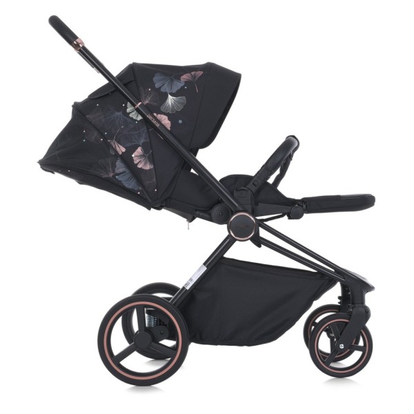 Коляска детская универсальная 2 в 1 PERSONA ME 1091-B Black Art