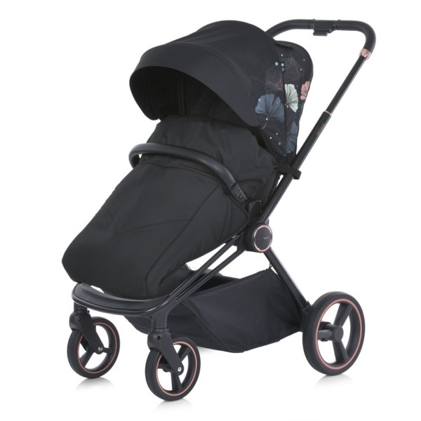 Коляска детская универсальная 2 в 1 PERSONA ME 1091-B Black Art