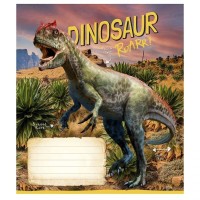 Тетрадь ученическая "Jurassic world" 018-3310K-4 в клетку, 18 листов