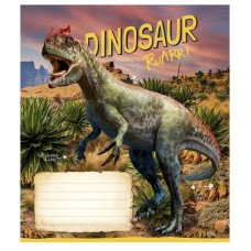 Тетрадь ученическая "Jurassic world" 018-3310K-4 в клетку, 18 листов