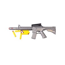 Іграшковий автомат з м'якими кулями M16 PF Golden Gun 910GG  Сірий