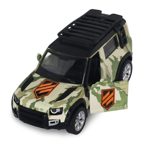 Автомодель серии "Шевроны Героев" Land Rover Defender 110 "3 ОШБр" TechnoDrive 250363M2 масштаб 1:39