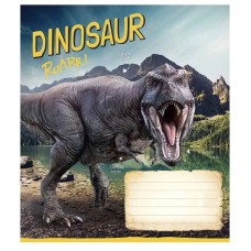 Тетрадь ученическая "Jurassic world" 018-3310K-5 в клетку, 18 листов