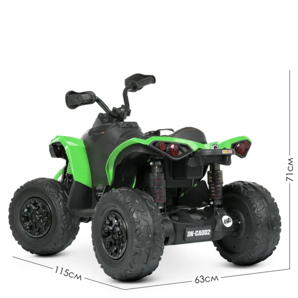 Детский электромобиль Квадроцикл Bambi M 5001EBLR-5 Зеленый