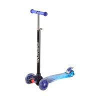 Самокат детский 3-х колесный SC25103(Dark-Blue) колеса со светом