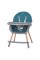 Стільчик для годування LUMI ME 1111 Teal екошкіра