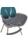 Стільчик для годування LUMI ME 1111 Teal екошкіра