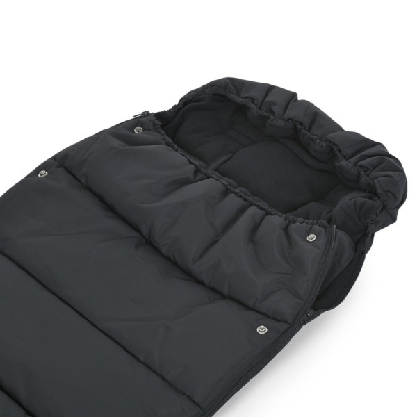 Конверт в коляску ME 1131 Footmuff Plus Black 100 х 53 см, застежки-молнии
