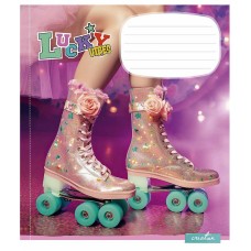Тетрадь ученическая "Lucku Vibes" 024-3360K-2 в клетку, 24 листов