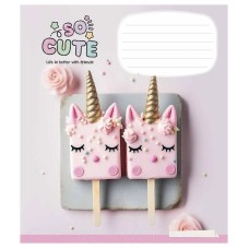Тетрадь ученическая "Cute things" 024-3359L-4 в линию, 24 листов
