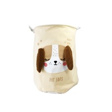 Корзина для игрушек и белья "Big ears Собачка" MGZ-1009(Biege) 50 х 40 см