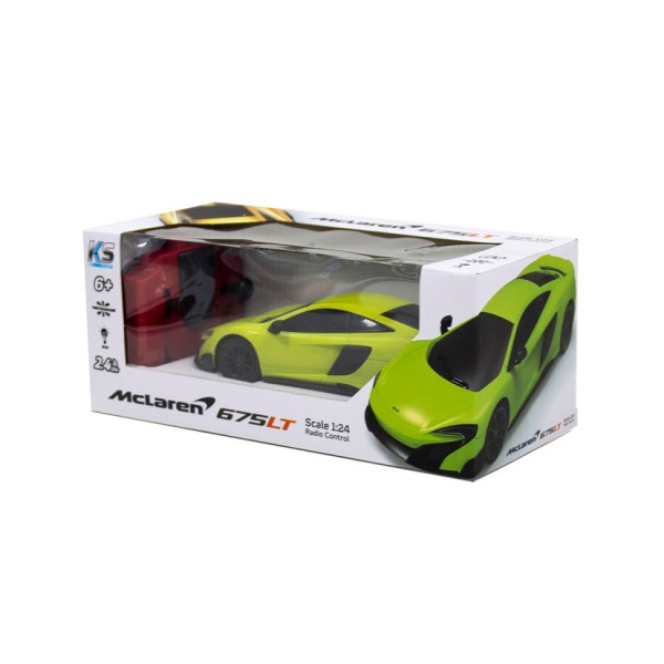 Автомобиль на радиоуправлении MCLAREN 675LT KS DRIVE 124GMGR масштаб 1:24, 2.4Ghz