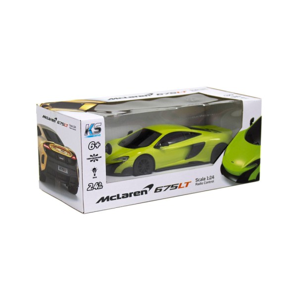 Автомобиль на радиоуправлении MCLAREN 675LT KS DRIVE 124GMGR масштаб 1:24, 2.4Ghz