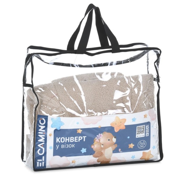 Конверт в коляску ME 1132 Footmuff Teddy Bear 80 х 37 см, застежки-молнии