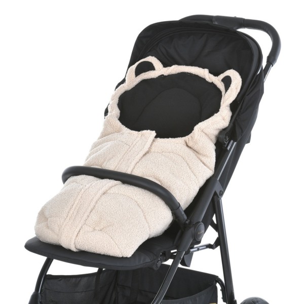 Конверт в коляску ME 1132 Footmuff Teddy Bear 80 х 37 см, застежки-молнии