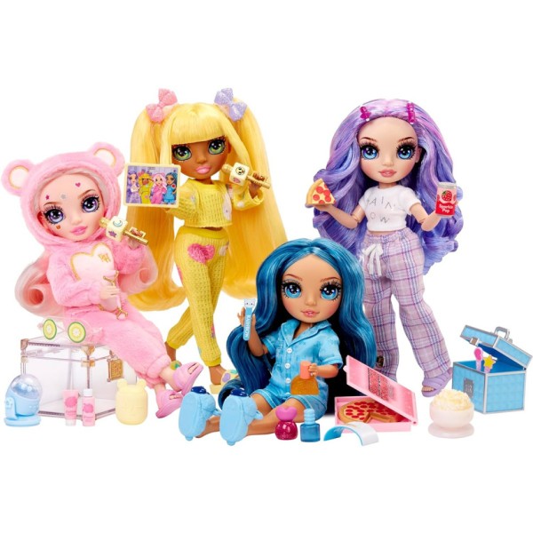Кукла детская "Виолетта" Rainbow High 503705 серии "Junior High PJ Party" с аксессуарами