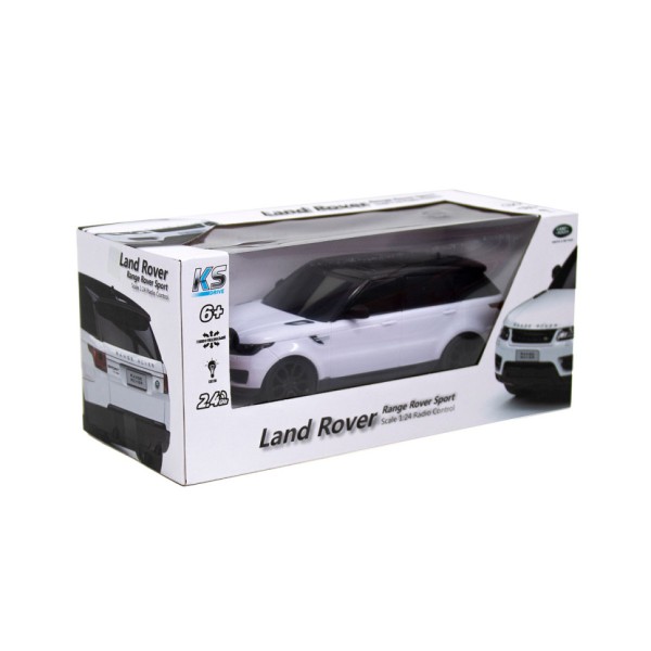 Автомобиль на радиоуправлении LAND ROVER RANGE ROVER SPORT KS DRIVE 124GRRW масштаб 1:24, 2.4Ghz