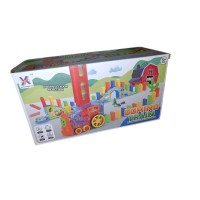 Поезд "DOMINO" YXY955-3A, свет, музыка