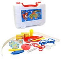 Игровой набор "Доктор" Limo Toy M 0463A/B, 18 предметов в чемодане M 0463B