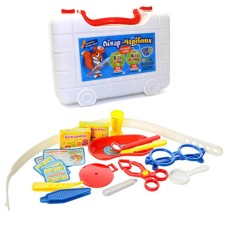 Игровой набор "Доктор" Limo Toy M 0463A/B, 18 предметов в чемодане M 0463B