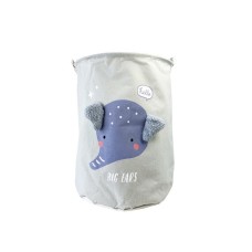 Корзина для игрушек и белья "Big ears Слоник" MGZ-1009(Grey) 50 х 40 см