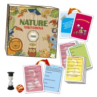 Дитяча настільна гра "NATURE. Вікторина" MKK0602 від 5 років
