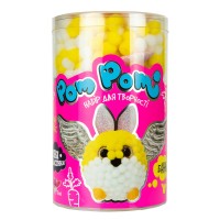 Набір для творчості Strateg Pom pom Банні українською мовою (32016)