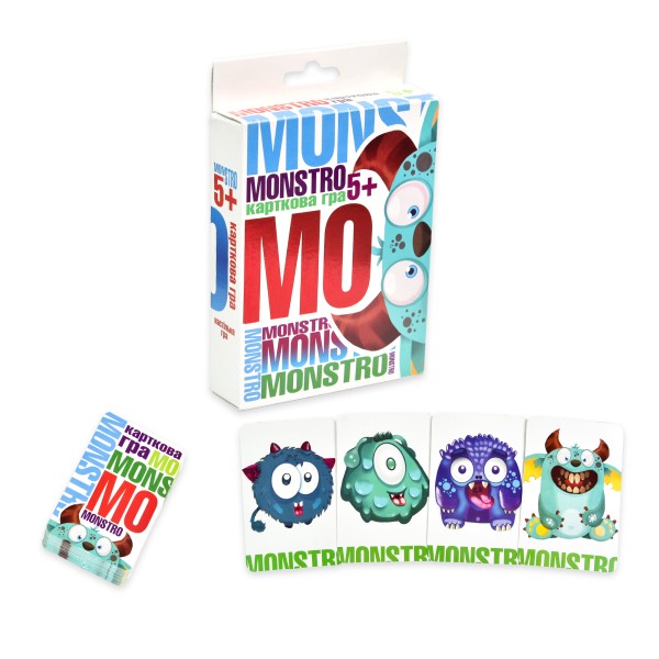Настільна гра Strateg Monstro українською мовою (32068)