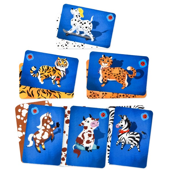 Настільна Гра Strateg Чия цяточка? розважальна пізнавальна карткова гра українською мовою (30231)