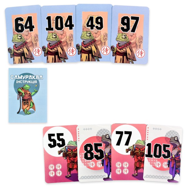 Настільна гра Strateg Самураква українською мовою 30322