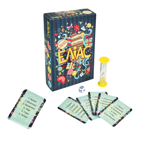 Настільна гра Strateg Еліас міні українською мовою 30776