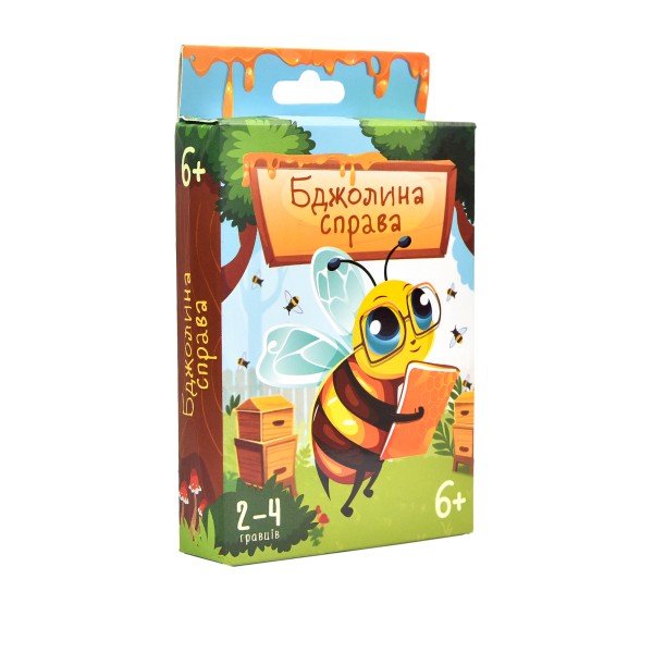Настільна гра Strateg «Бджолина справа» українською мовою (30785)